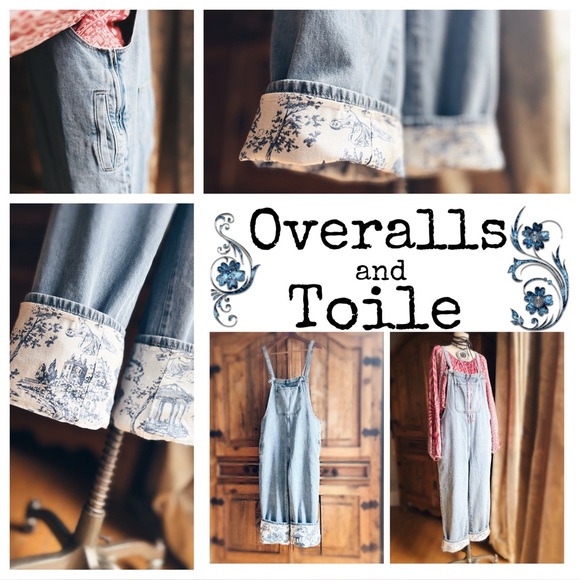 Artisan / Vintage Spiderwear Denim - Overalls Toile Hemline